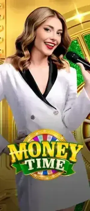 Live tafel Money Time van Evolution